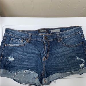 Aeropostal Shorty Jean Shorts